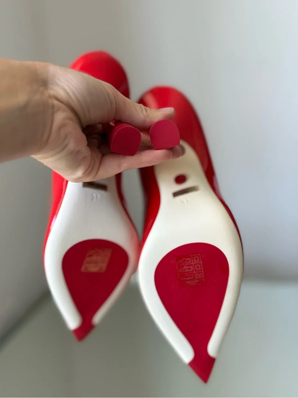 Jimmy Choo Sailor Mars Pump 100 In Mars Red 37